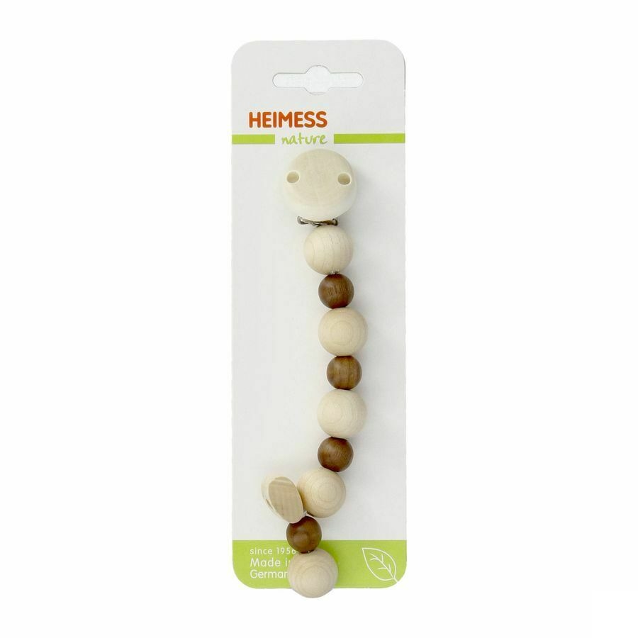 Heimess Attache Sucette Bois Naturel