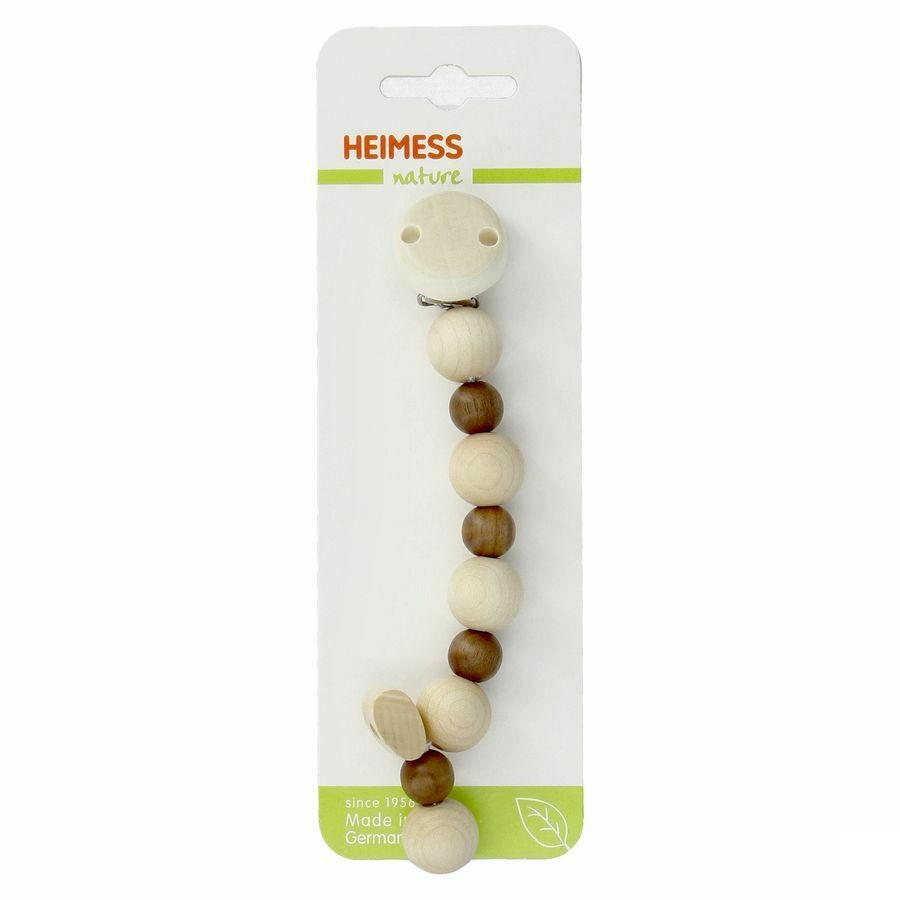 Heimess Attache Sucette Bois Naturel