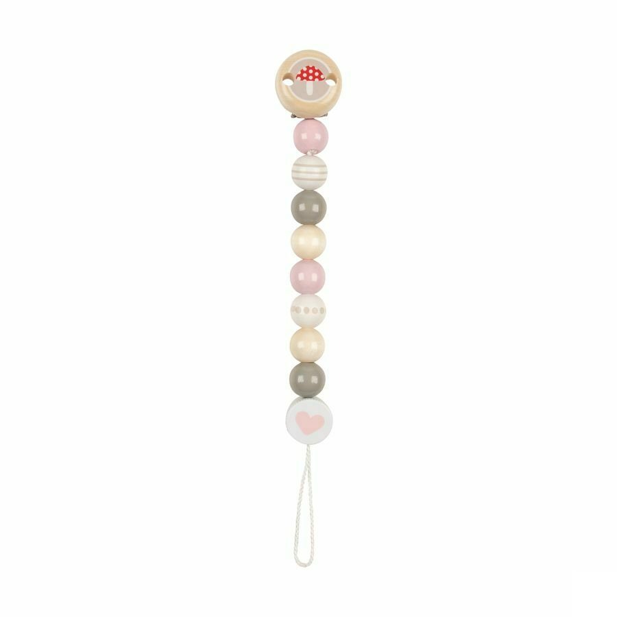 Heimess Attache Sucette Bois Champignon