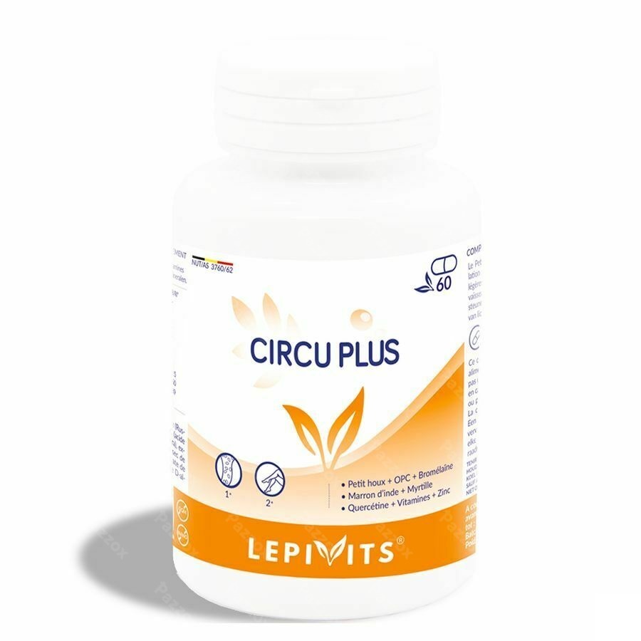 Lepivits Circu Plus Caps 60 Nf