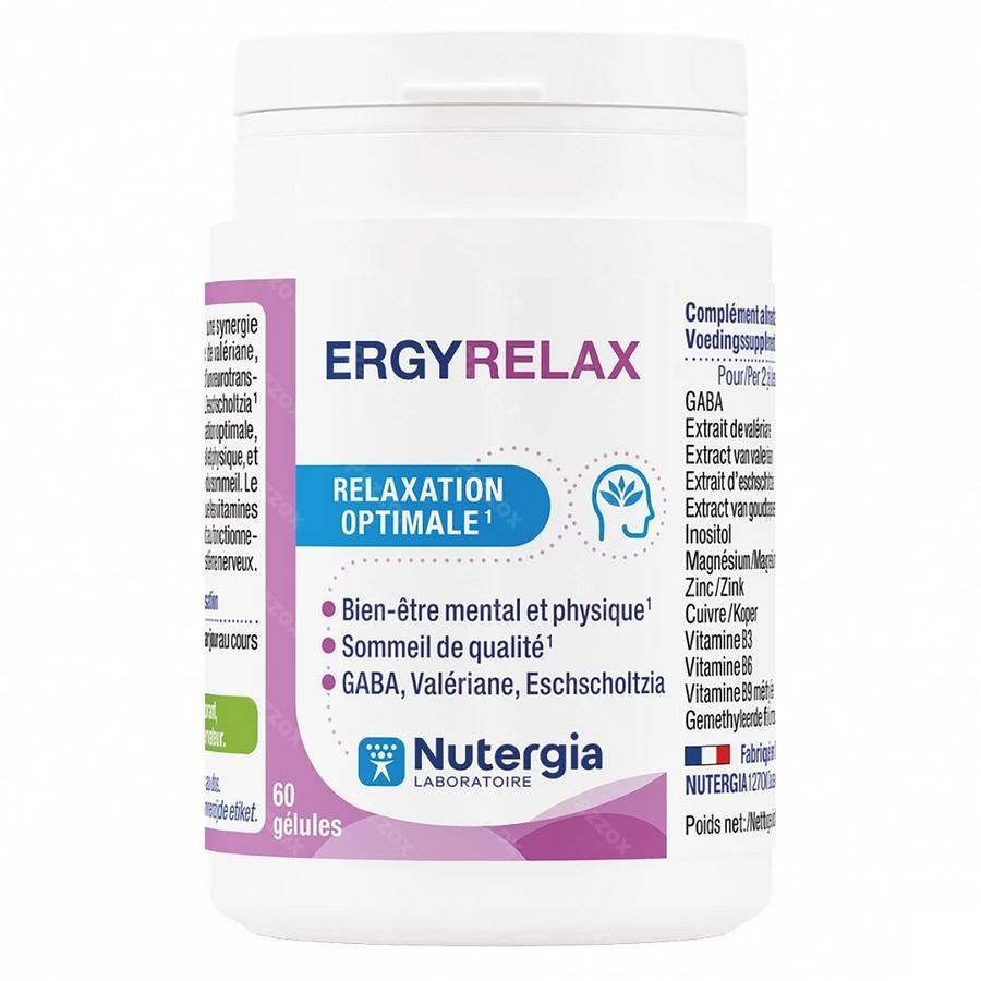 Nutergia Ergyrelax 60 Gélules