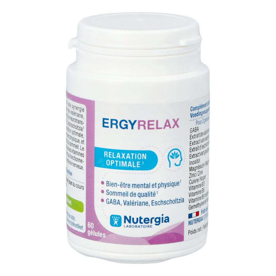 Nutergia Ergyrelax 60 Gélules