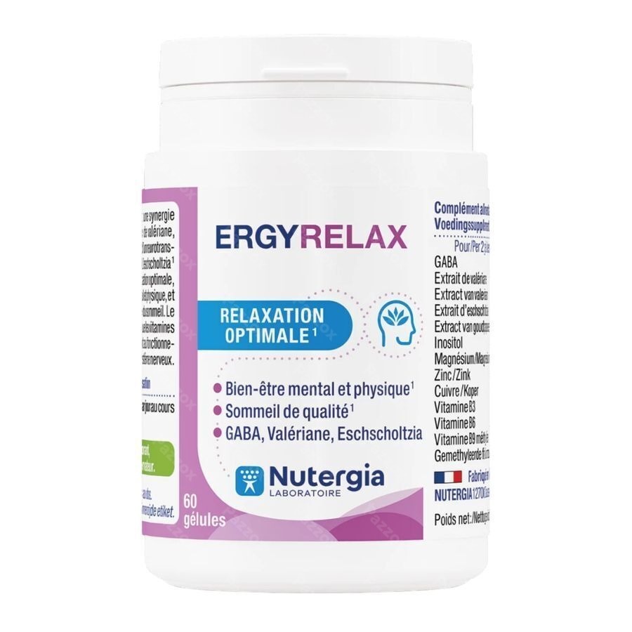 Nutergia Ergyrelax 60 Gélules