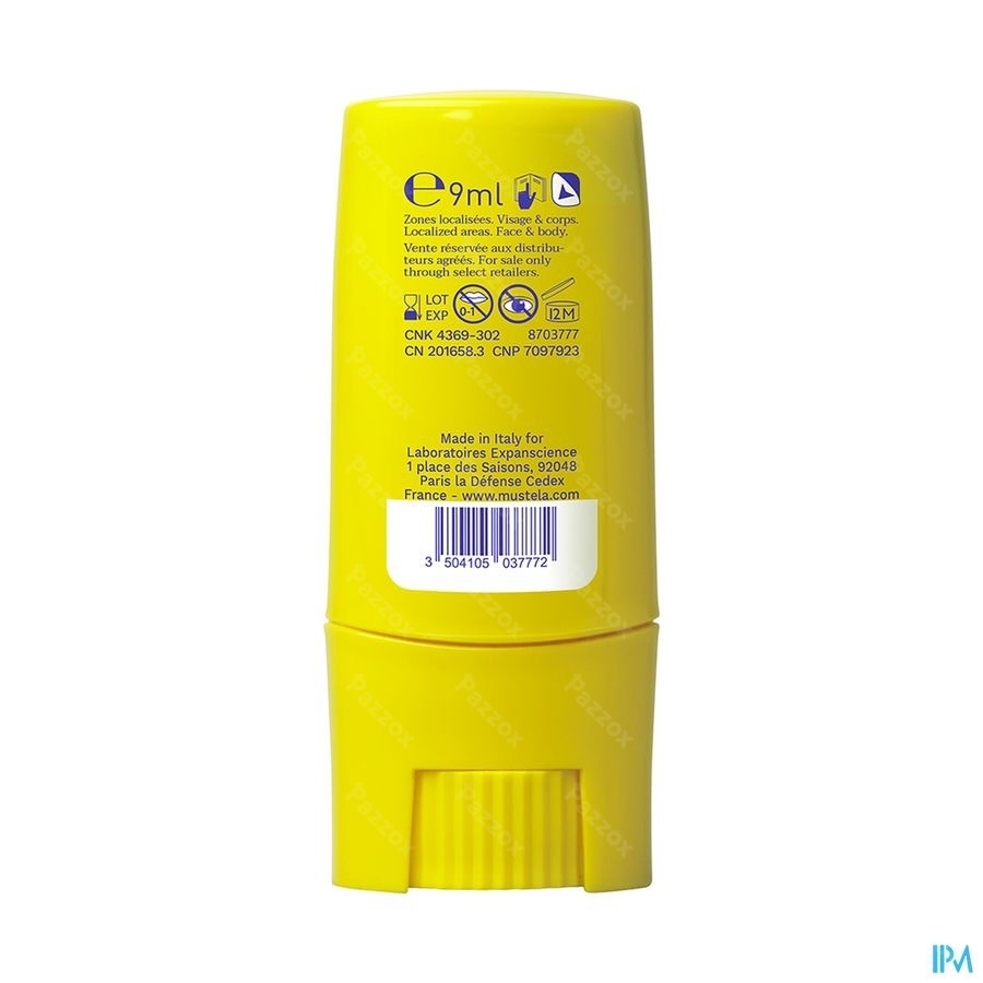 Mustela Sol Stick Solaire Ip50 9ml