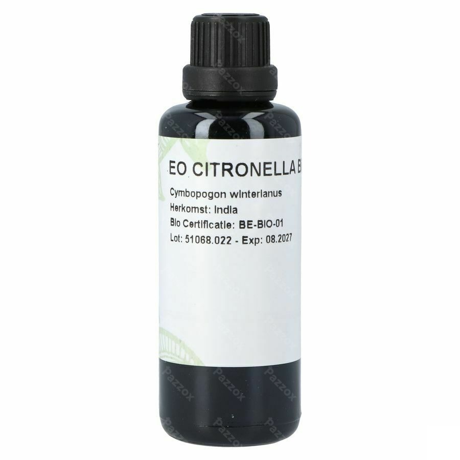 Sjankara Citronelle Java Huile Ess. Bio 50ml