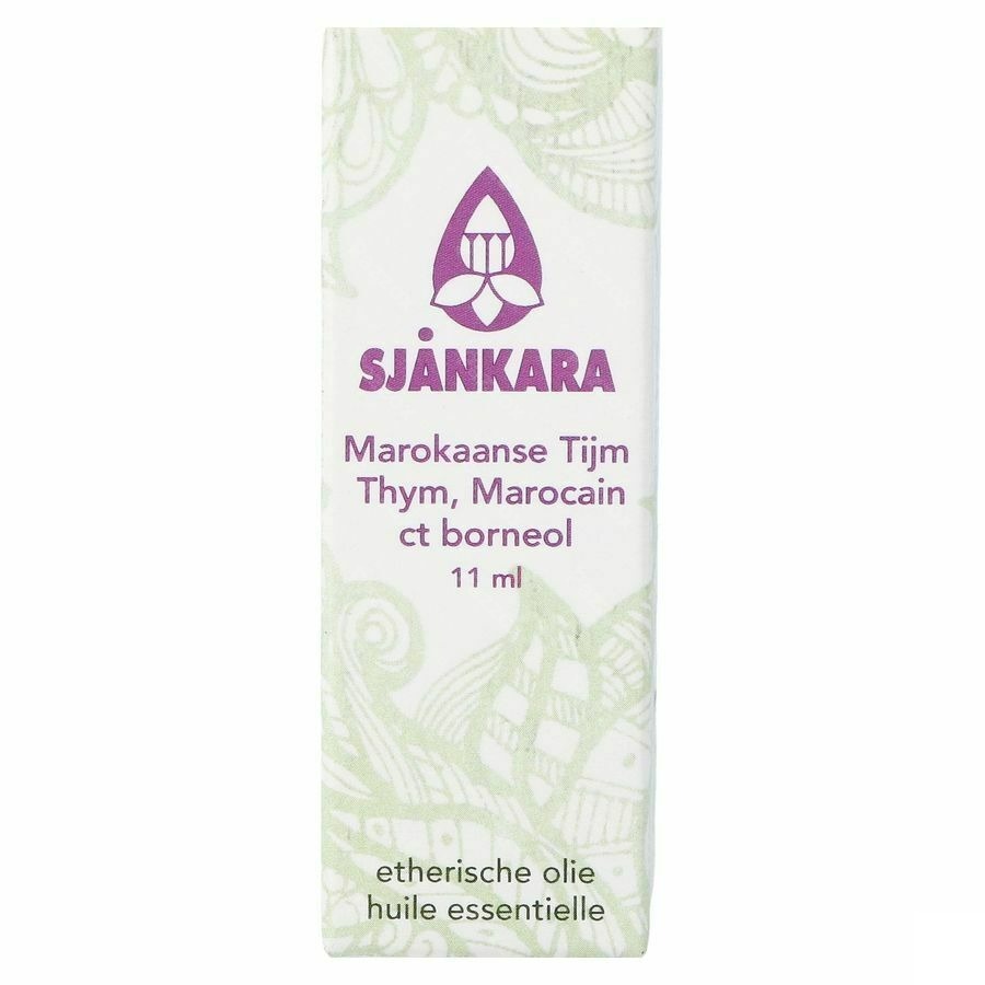 Sjankara Thym Marocaine Huile Ess. Bio 11ml