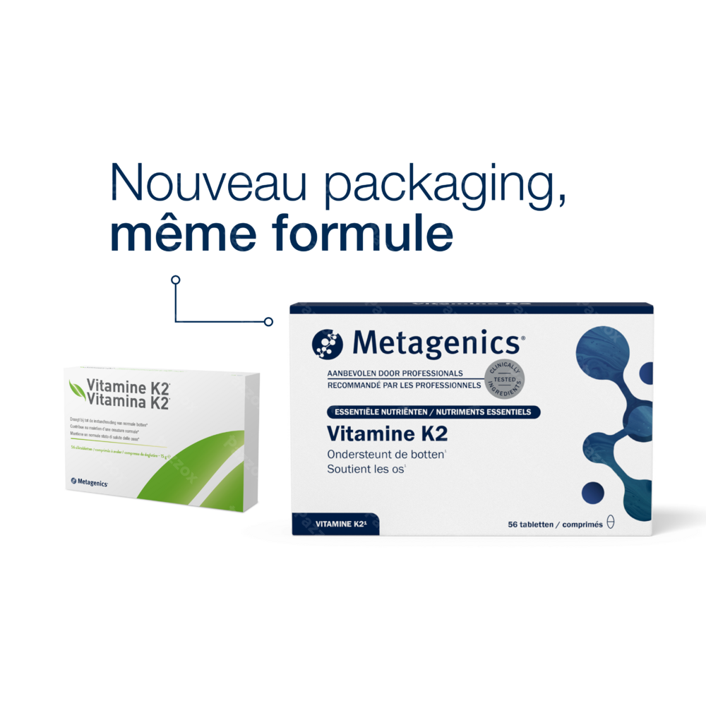 Metagenics Vitamine K2 56 Comprimés