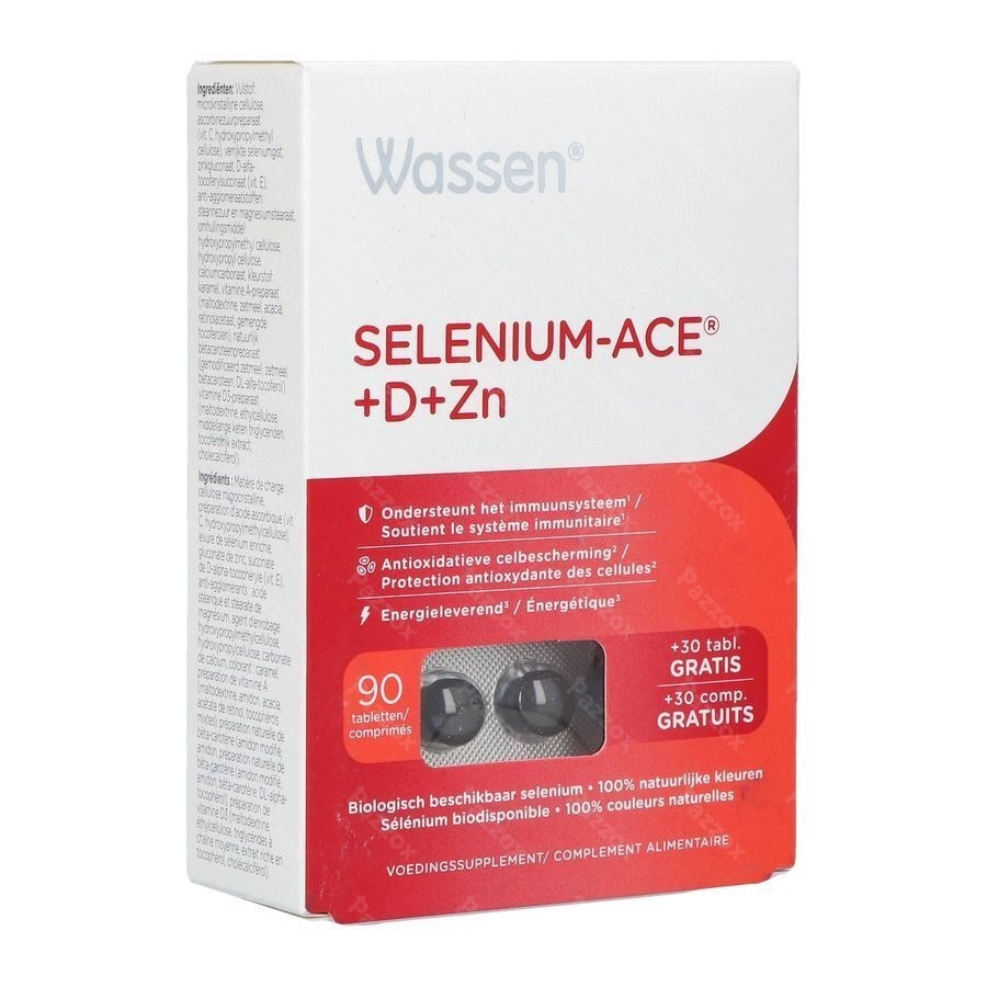 Revogan Selenium-ACE+D+ZN 90+ 30 Comprimés Gratuit