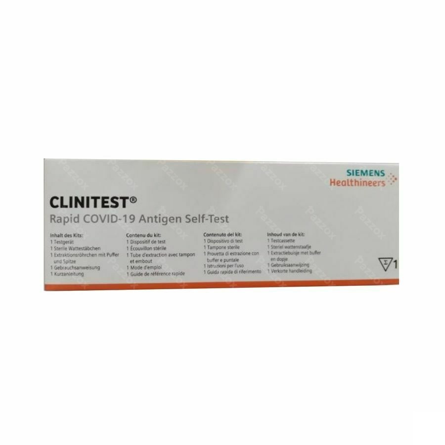 Clinitest Rapid Covid-19 Antigen Test 1 Siemens