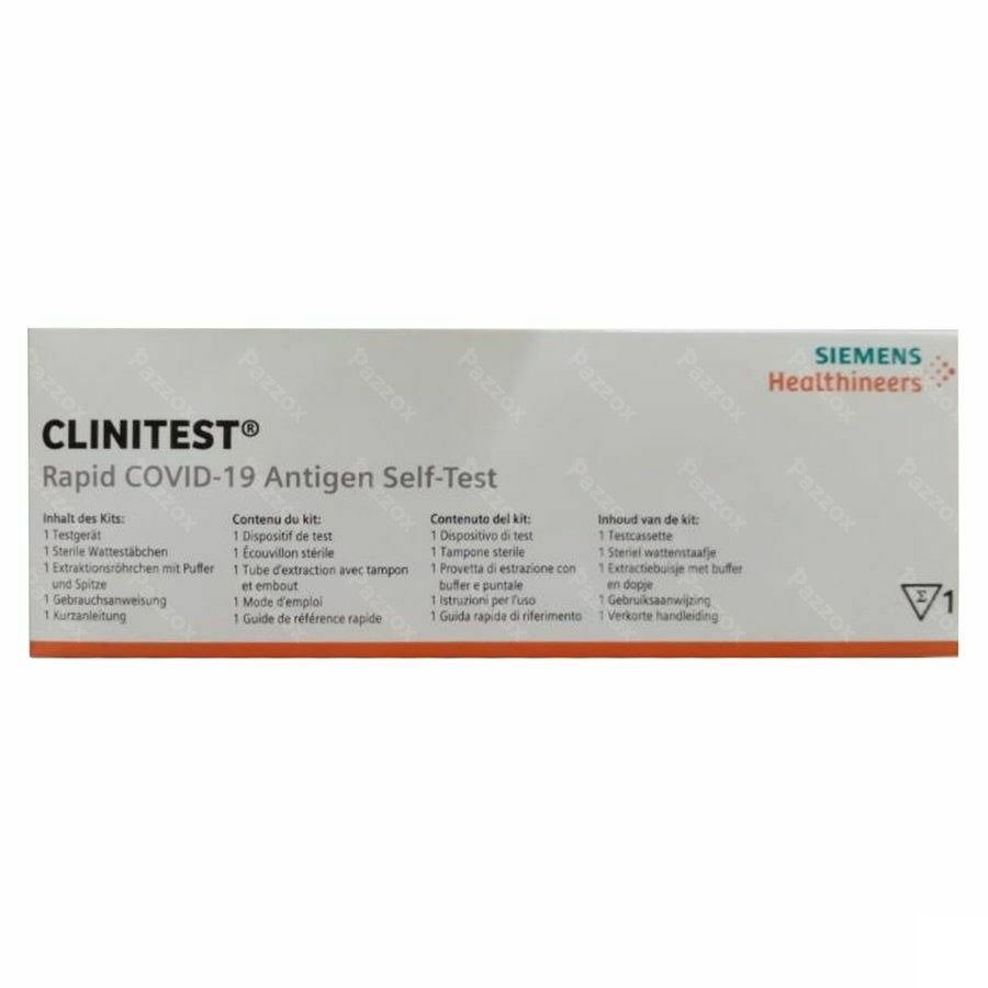 Clinitest Rapid Covid-19 Antigen Test 1 Siemens