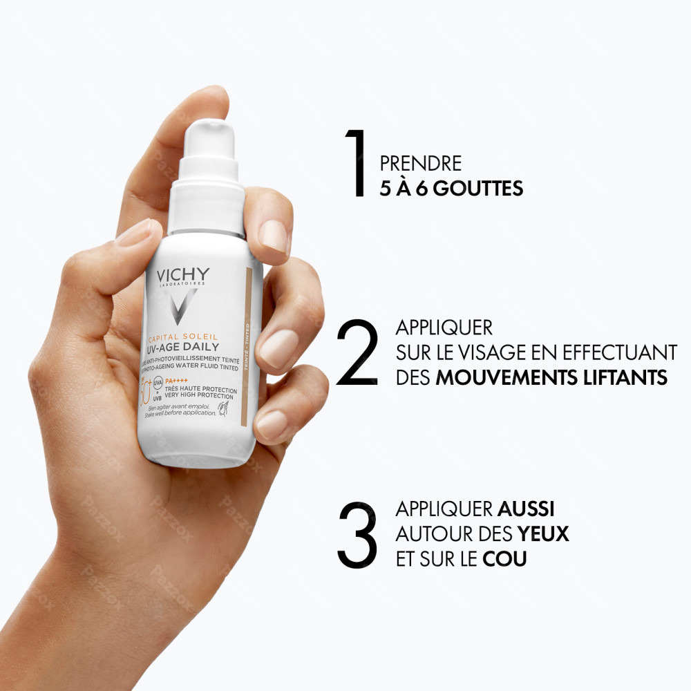 Vichy Capital Soleil Uv-Age Teinté SPF50+40ml 