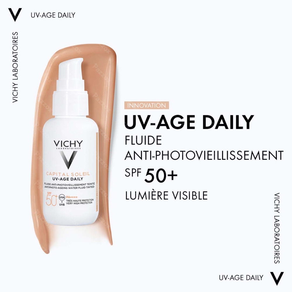 Vichy Capital Soleil Uv-Age Teinté SPF50+40ml 