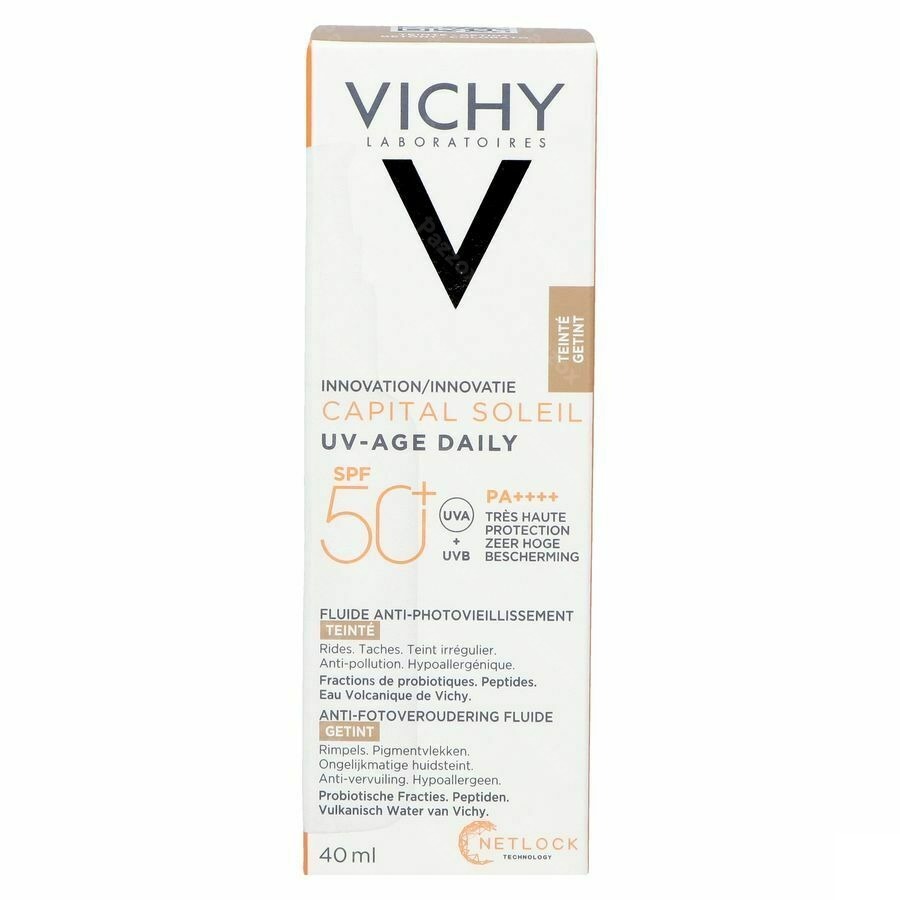 Vichy Capital Soleil Uv-Age Teinté SPF50+40ml 