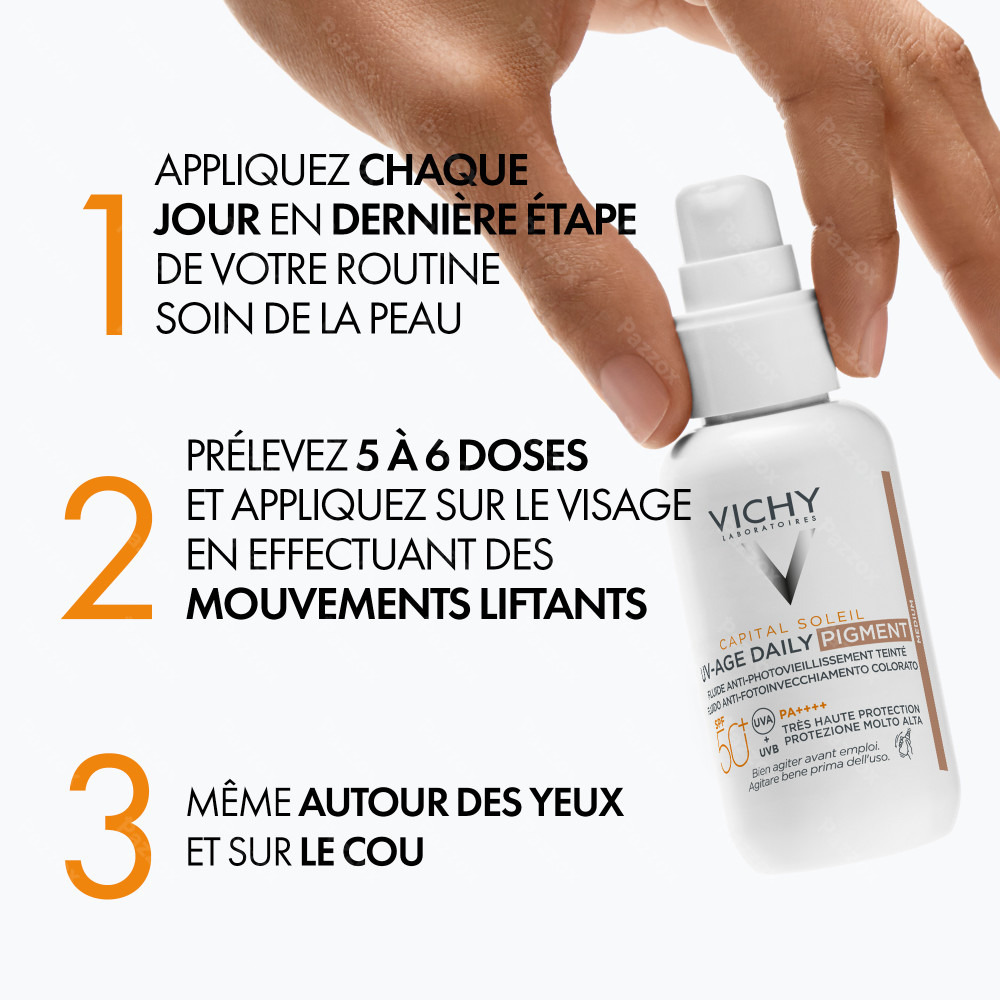 Vichy Capital Soleil Uv-Age Medium Tintee SPF50+ 40ml