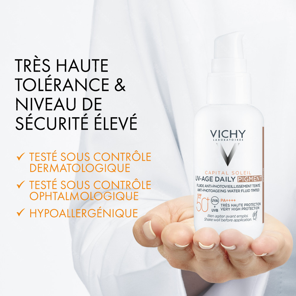 Vichy Capital Soleil Uv-Age Medium Tintee SPF50+ 40ml