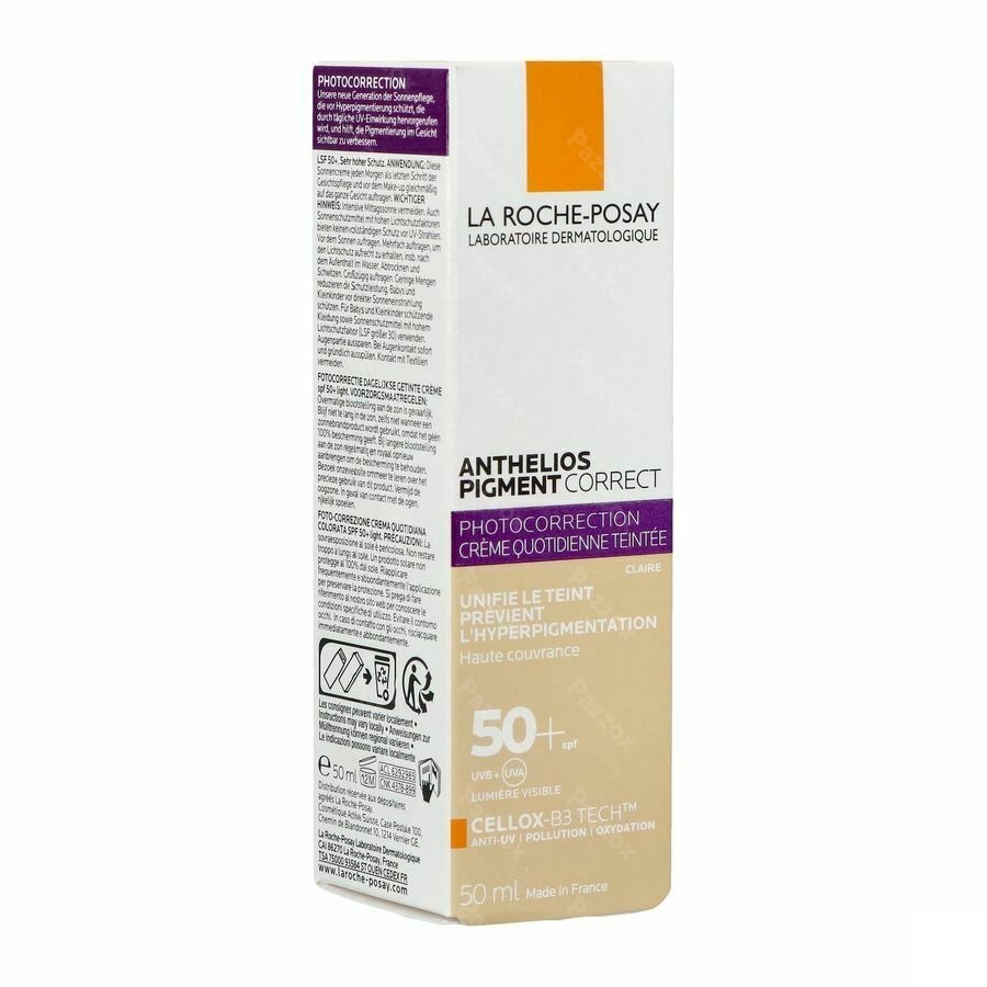 La Roche Posay Anthelios Anti-Pigment SPF50+ Claire 50ml