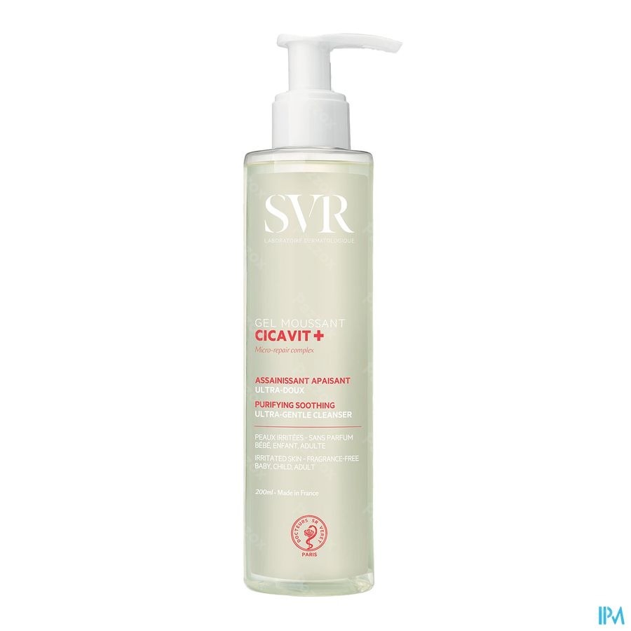 SVR Cicavit+ Gel Moussant 200ml