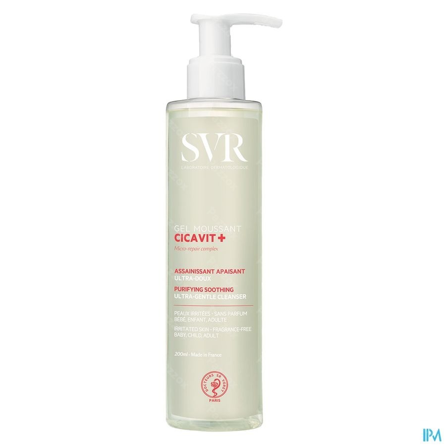 SVR Cicavit+ Gel Moussant 200ml
