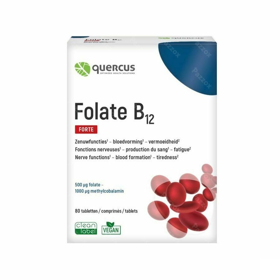 Quercus Folate B12 Comp 80
