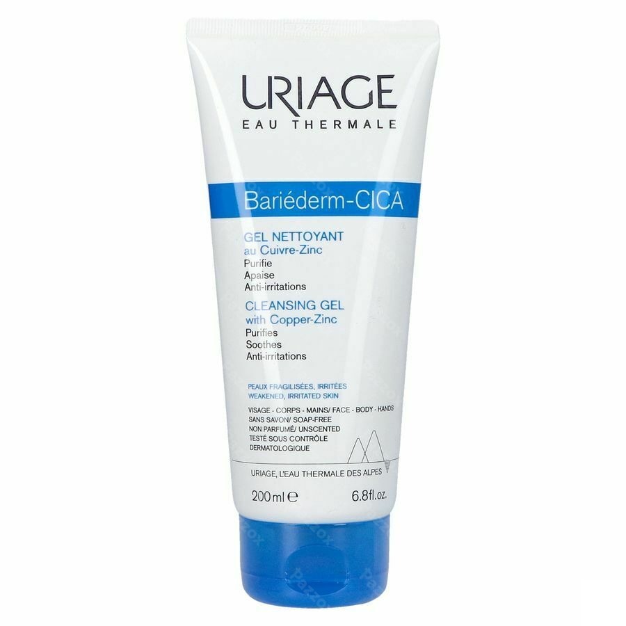 Uriage Bariéderm-CICA Gel Nettoyant Peux Sensibles 200ml