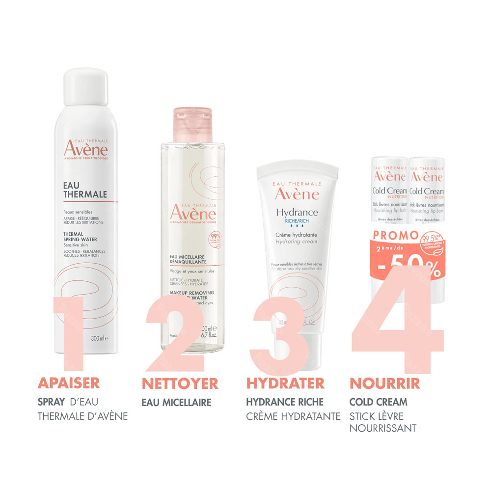 Avène Cold Cream Stick Lèvres Nourissant Promo 2x4g
