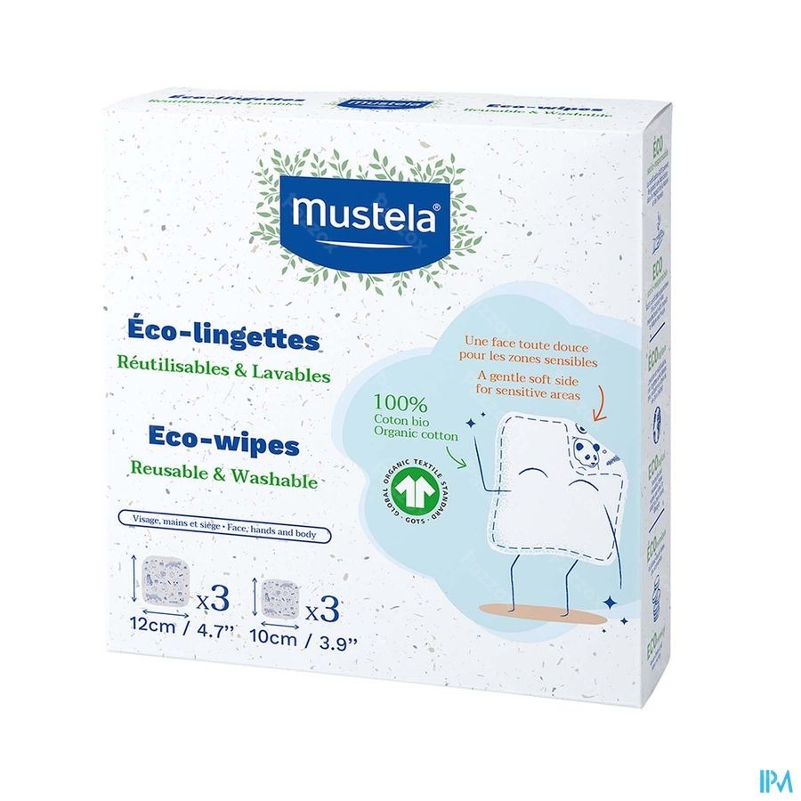 Mustela Ch Mes Eco Lingettes 6