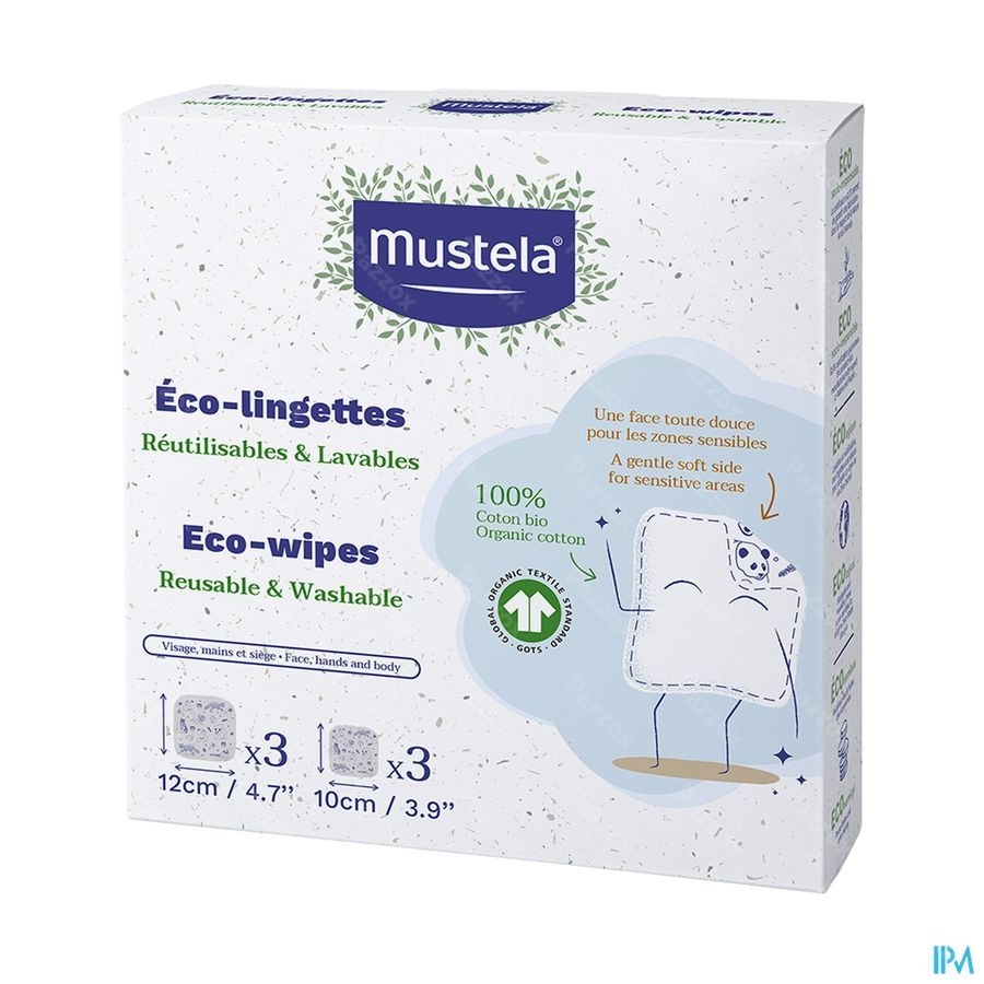 Mustela Ch Mes Eco Lingettes 6