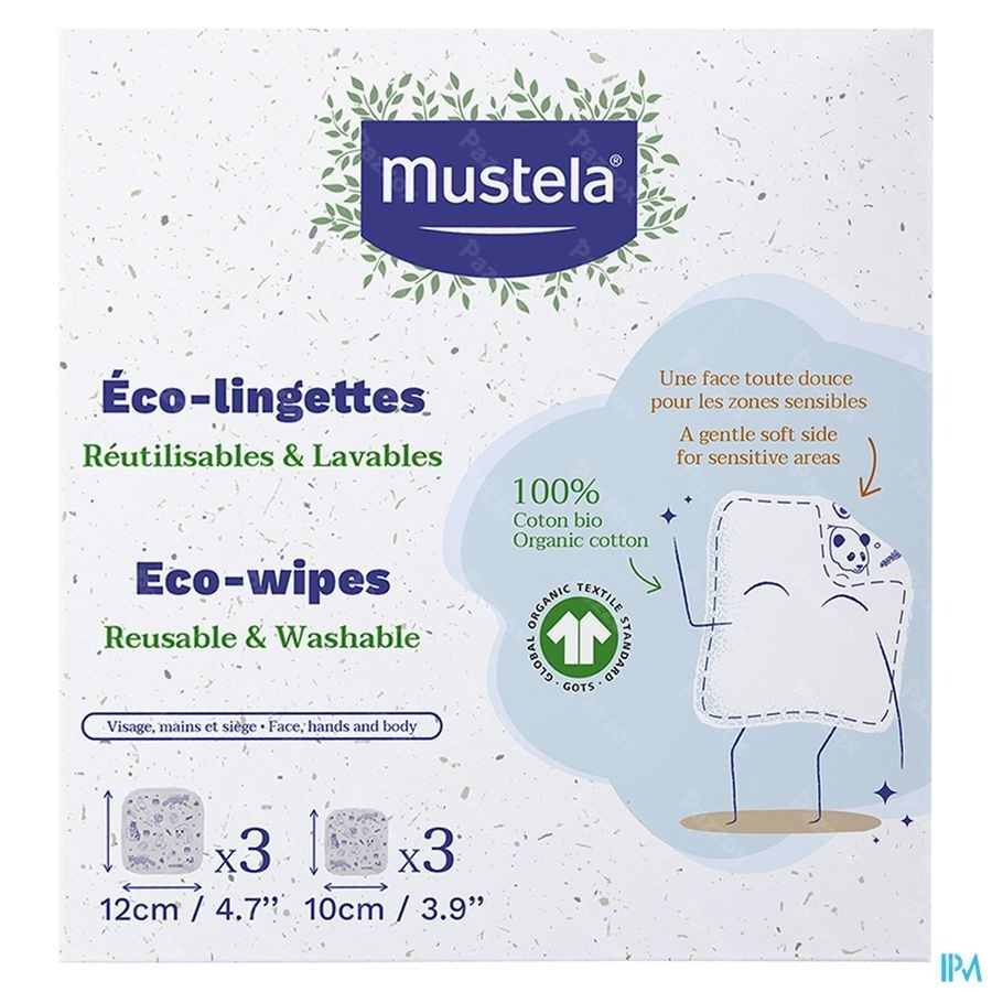 Mustela Ch Mes Eco Lingettes 6