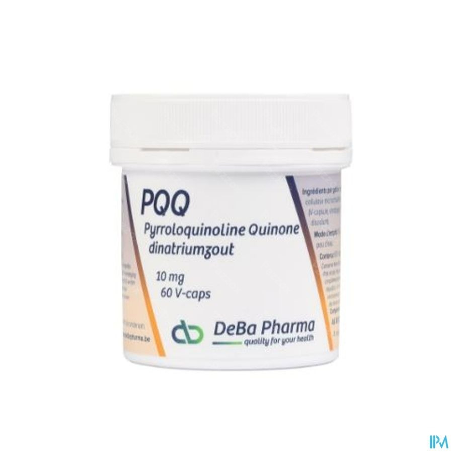 DeBa Pharma PQQ 10mg 60 gélules végétales
