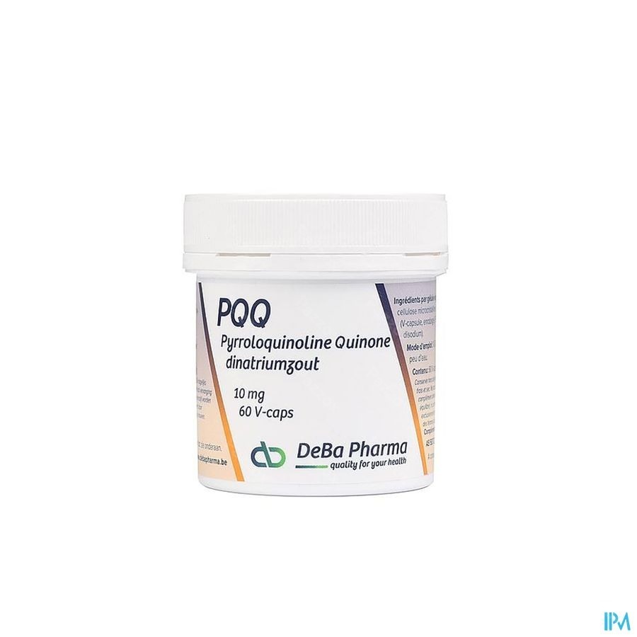 DeBa Pharma PQQ 10mg 60 gélules végétales