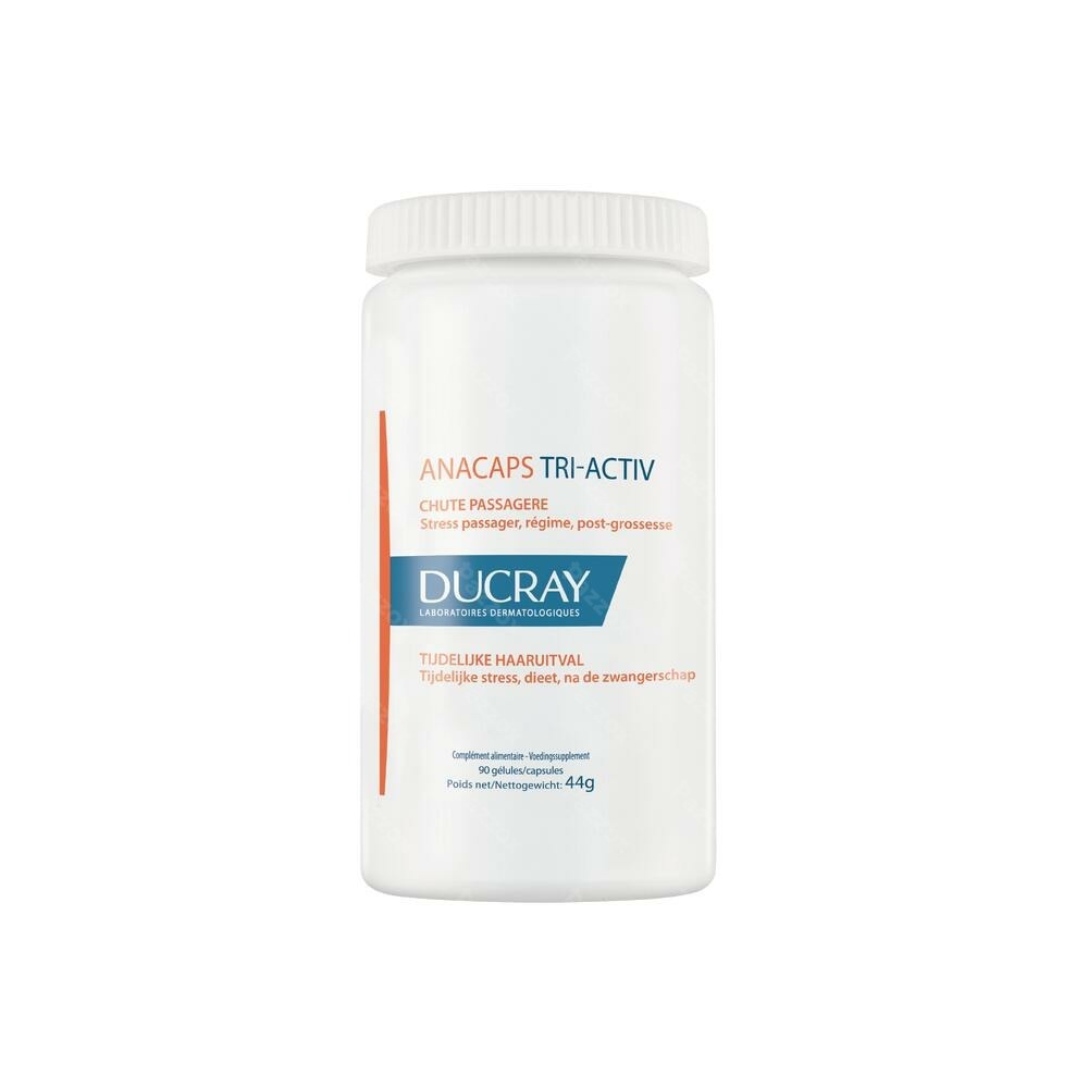 Ducray Anacaps Tri-Activ Chute de Cheveux Temporaire 90 Capsules