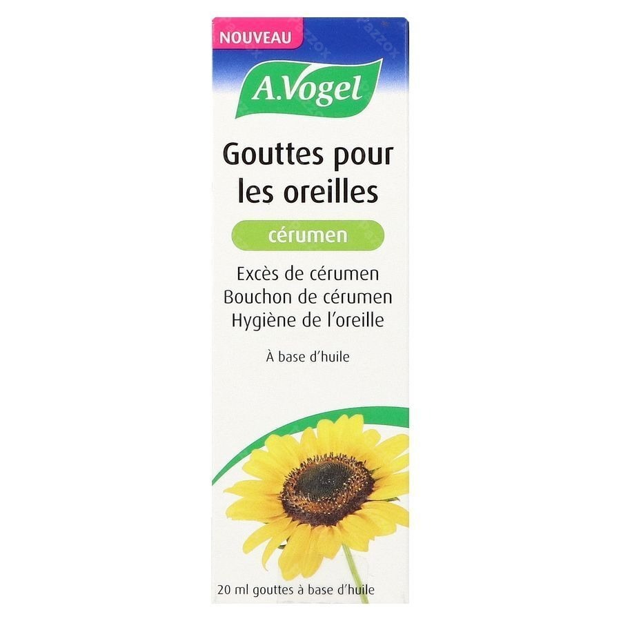 A. Vogel Oreilles Cerumen Gouttes 20ml