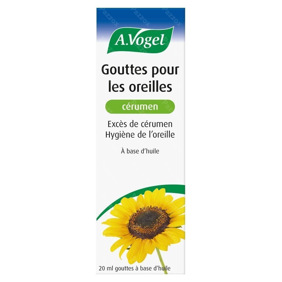 A. Vogel Oreilles Cerumen Gouttes 20ml