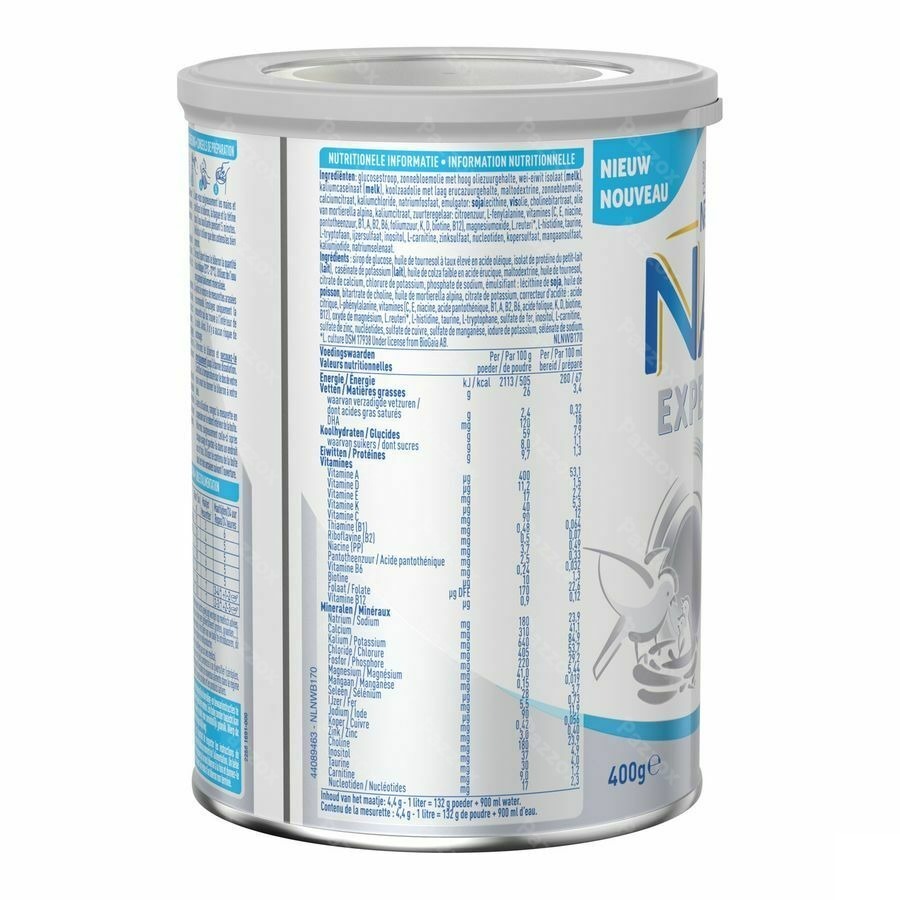 Nan Sans Lactose Pdr 400g