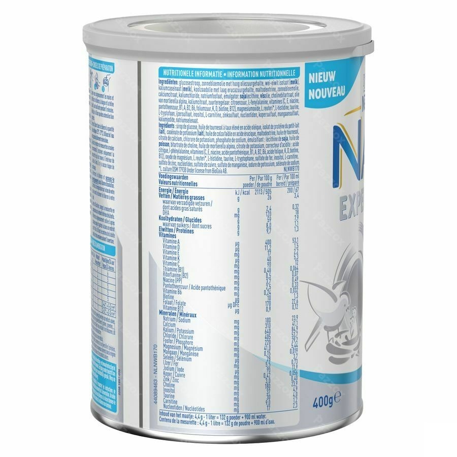 Nan Sans Lactose Pdr 400g