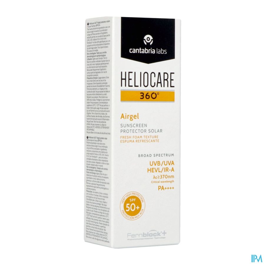 Heliocare 360° Airgel Ip50+ Nf 60ml
