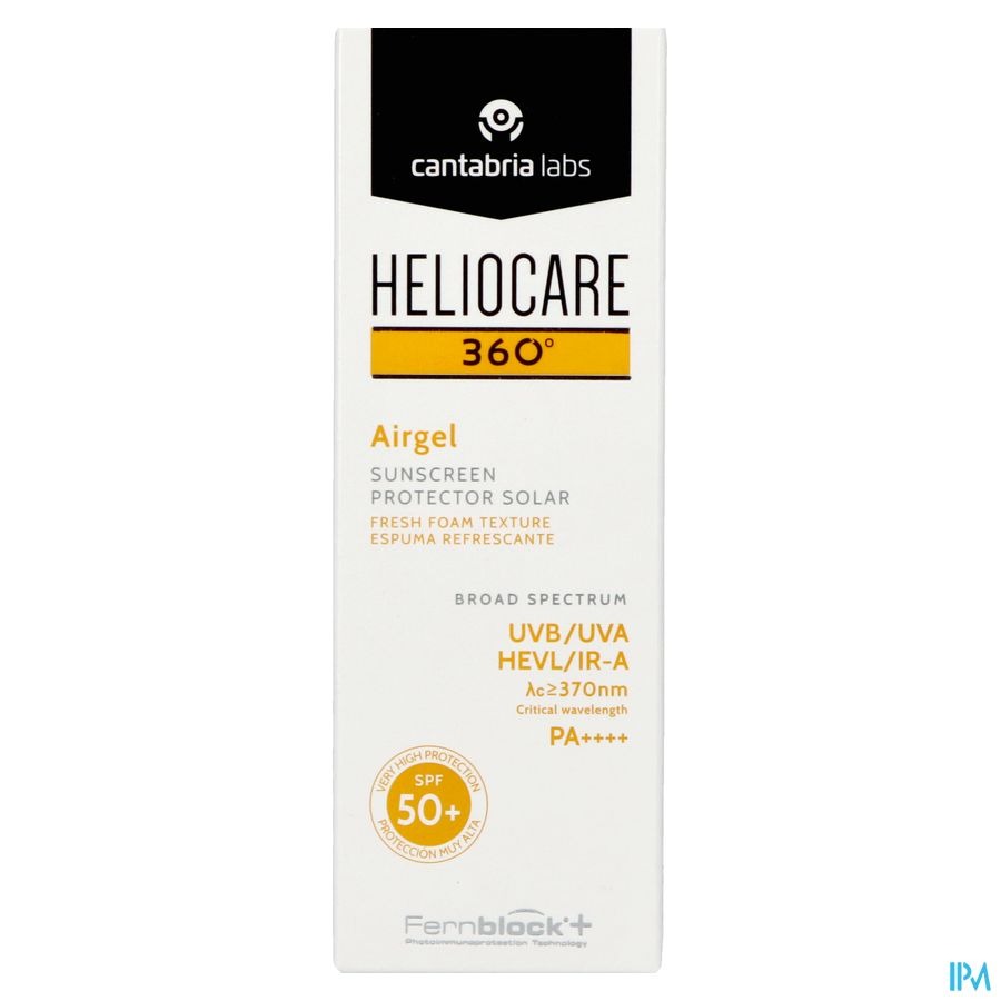 Heliocare 360° Airgel Ip50+ Nf 60ml