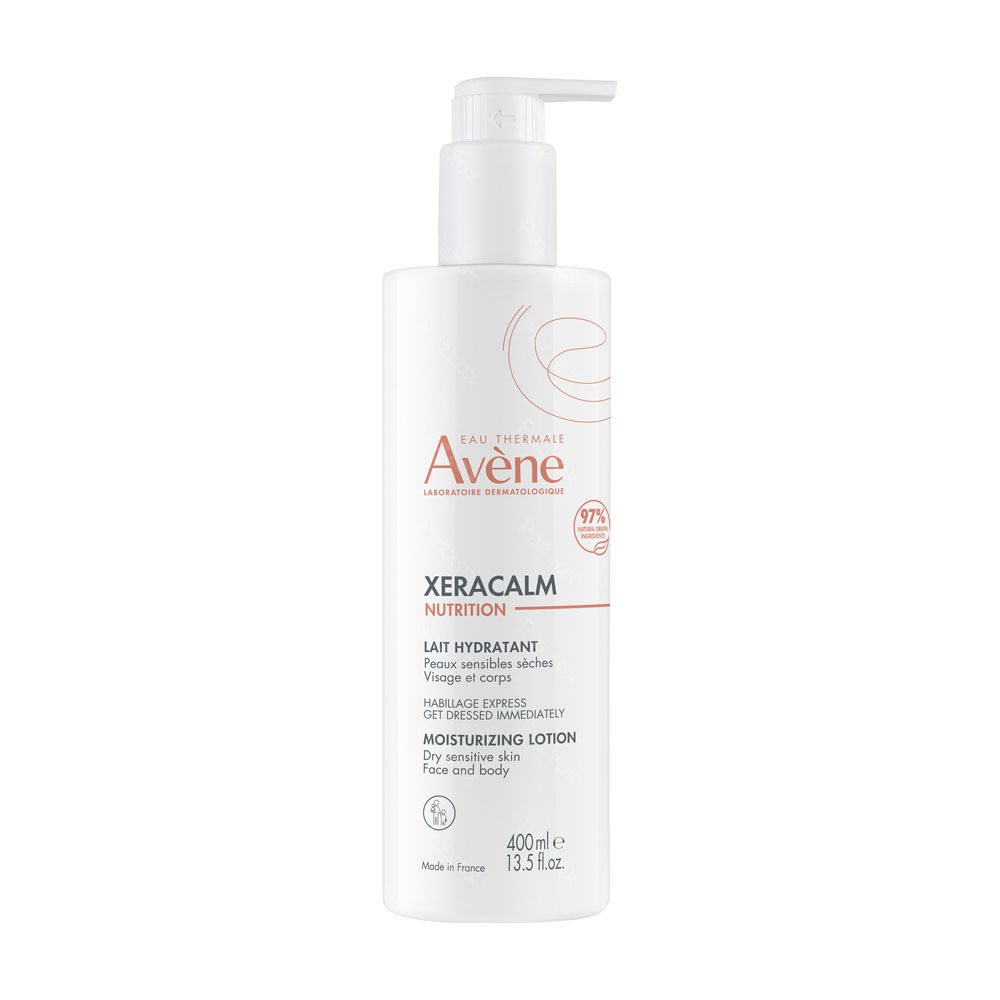 Avène Xeracalm Nutrition Lait hydratant, Peau sensible sèche 400ml