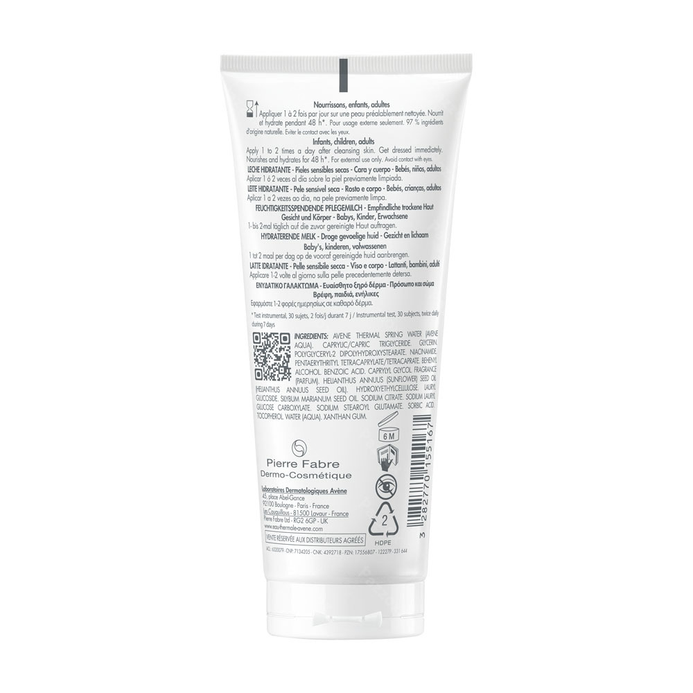 Avène XeraCalm Nutrition Lait Hydratant 100ml