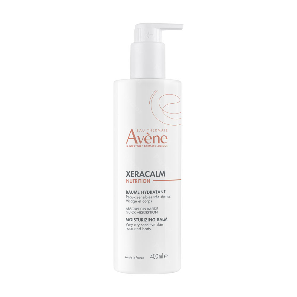 Avène Xeracalm Nutrition Baume hydratant, Peau sensible très sèche 400ml