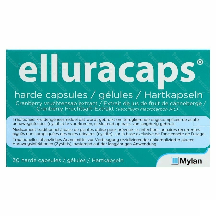 Elluracaps Caps Dur 30 X 36mg Hdpe