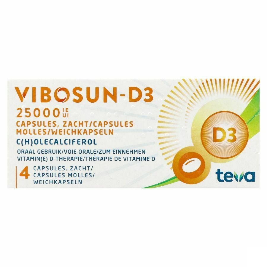 Vibosun-d3 25000ui Caps Molle 4