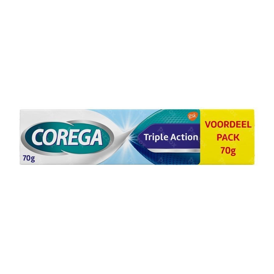 Corega Triple Action Creme Adhesive 70g