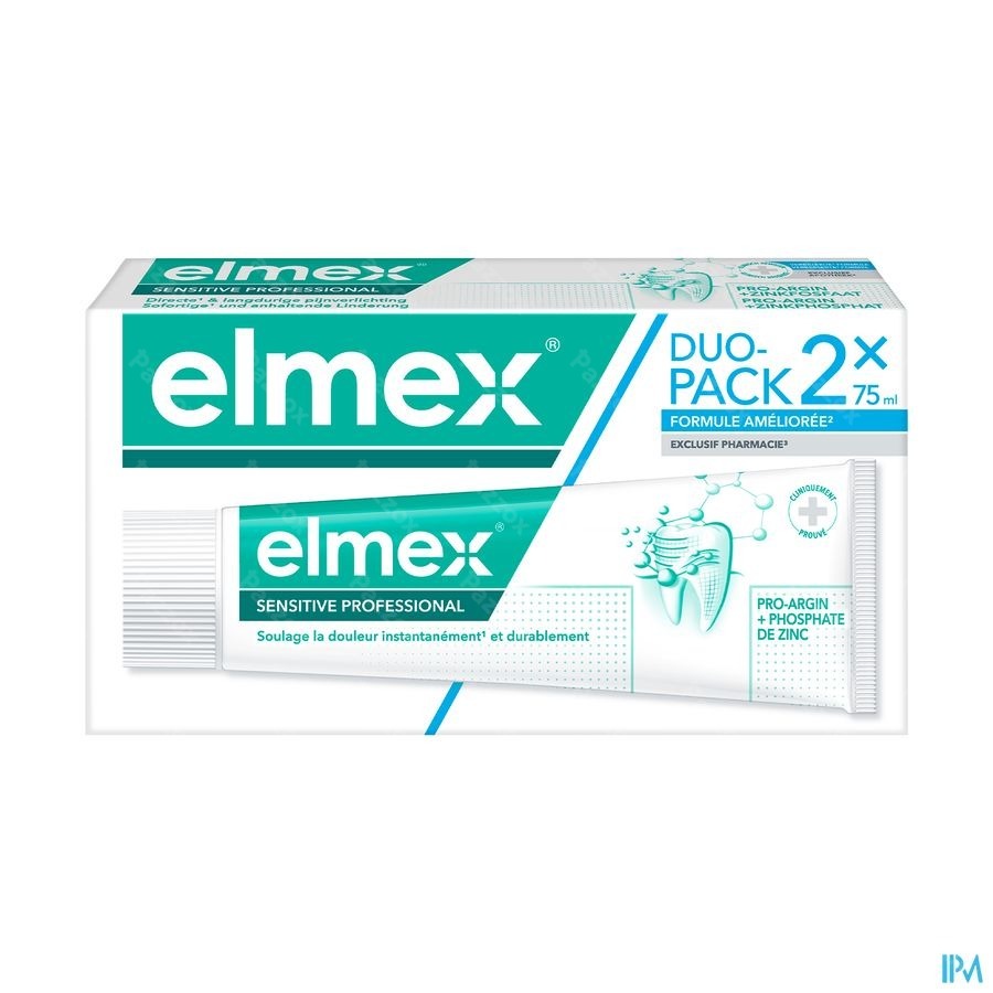 Elmex Sensitive Professional Dentifrice Tube2x75ml