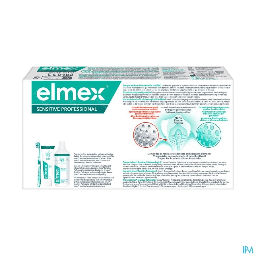 Elmex Sensitive Professional Dentifrice Tube2x75ml