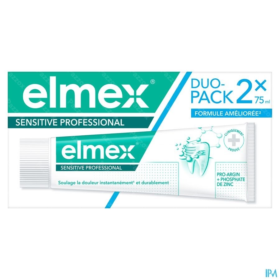 Elmex Sensitive Professional Dentifrice Tube2x75ml