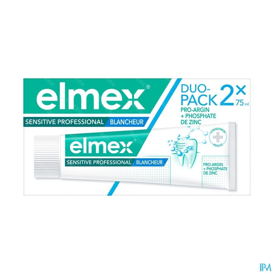 Elmex Sensitive Professional Dentrifice Blancheur 2x75ml