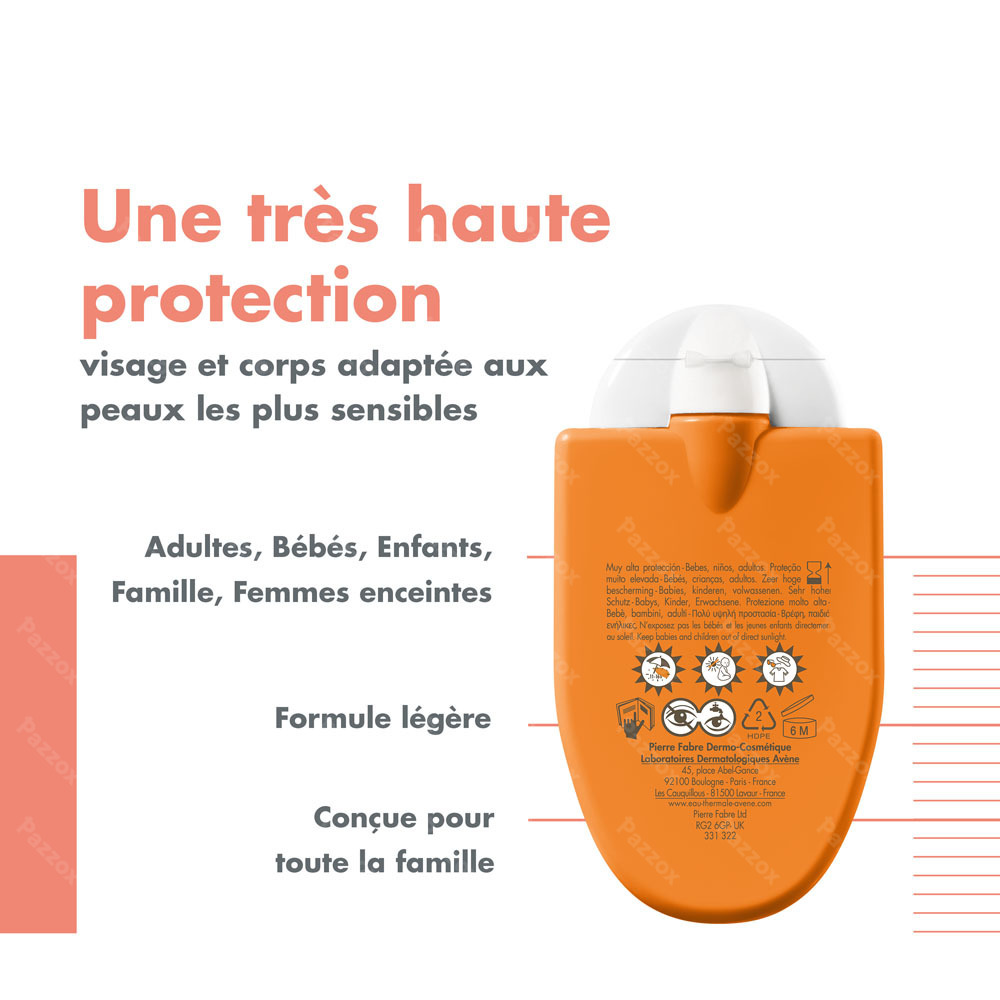 Avène Soleil Reflexe Famille SPF50+ 30ml