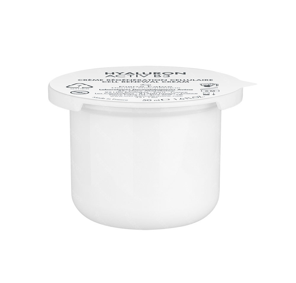 Avène Hyaluron Activ B3 Crème régénération cellulaire recharge anti-âge, Acide hyaluronique & Niacinamide 50ml