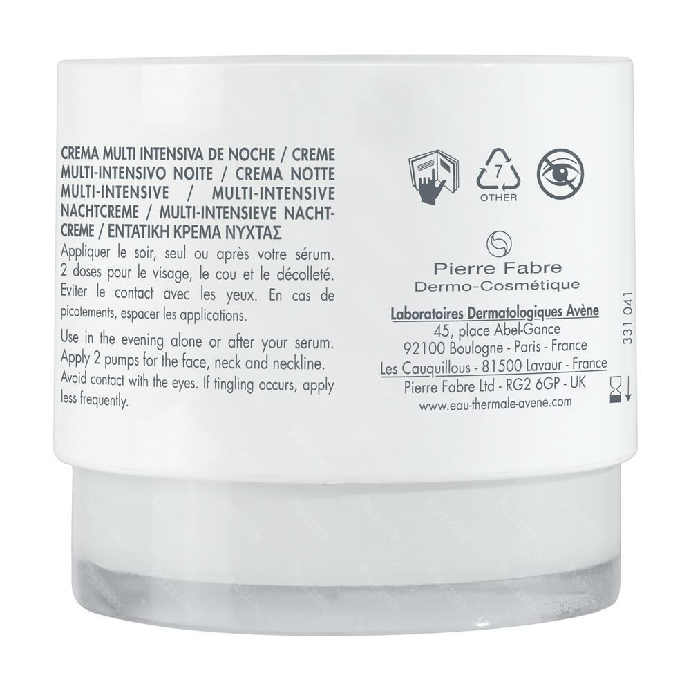 Avene Hyaluron Activ B3 Cr Regen. A/ride Nuit 40ml